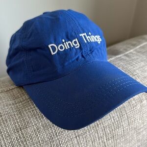 Doing Things Outdoor Voices Blue Hat